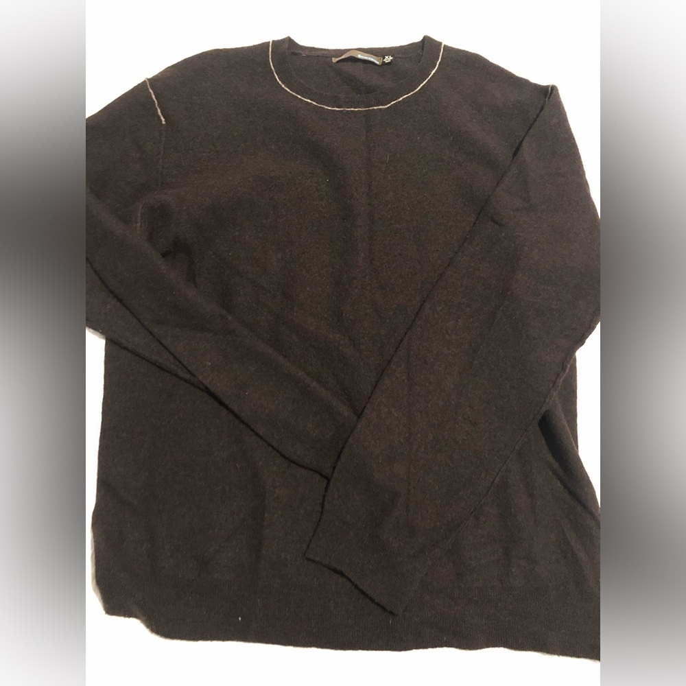 Smart wool sweater, brown, GUC
